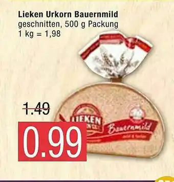 Marktkauf Lieken Urkorn Bauernmild Angebot