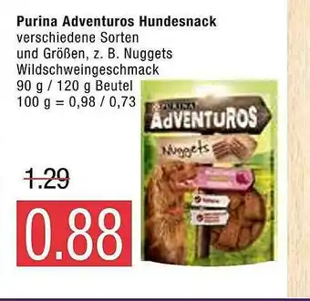 Marktkauf Purina Adventuros Hundesnack Angebot