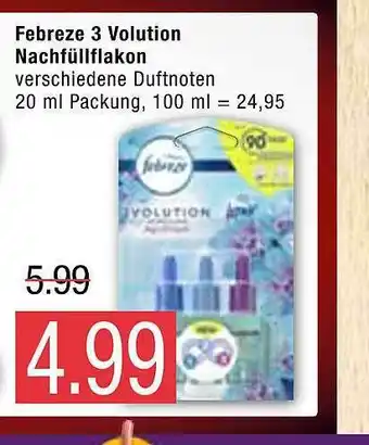 Marktkauf Febreze 3 Volution Nackfüllflakon Angebot