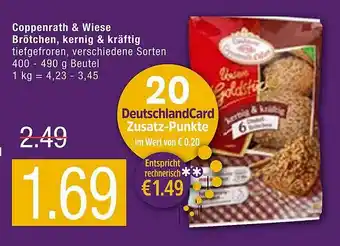 Marktkauf Coppenrath & Wiese Brötchen Kernig & Kräftig Angebot