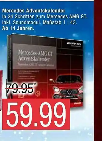 Marktkauf Mercedes Adventskalender Angebot