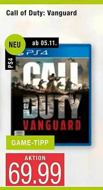 Marktkauf Call Of Duty : Vanguard Ps4 Angebot