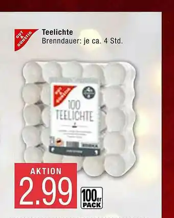 Marktkauf Teelichte Gut & Günstig Angebot