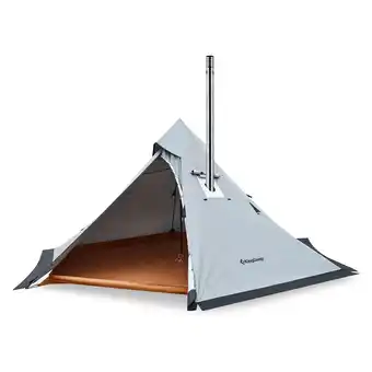 Netto Marken-Discount KINGCAMP Tipi Torino Light 1-2 Personen Camping Trekking Haus Zelt Tepee Leicht Angebot