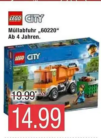 Marktkauf Lego City Müllabfuhr „60220” Angebot