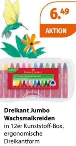 Müller Faber Castell Dreikant Jumbo Wachsmalkreiden Angebot