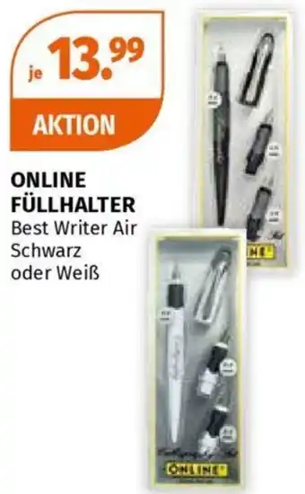 Müller ONLINE FÜLLHALTER Angebot
