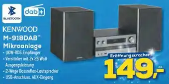 Euronics Kenwood M-918DAB Mikroanlage Angebot