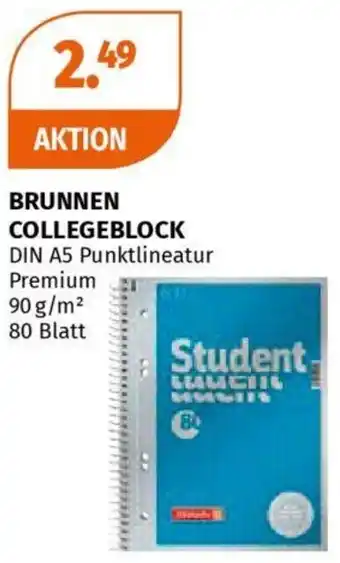 Müller BRUNNEN COLLEGEBLOCK Angebot