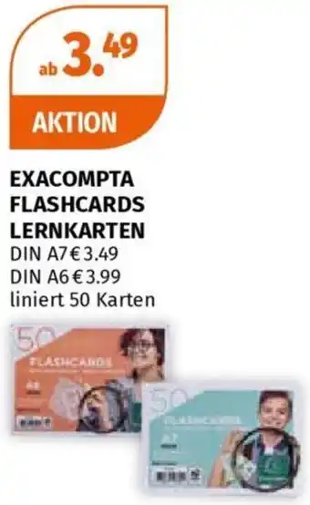 Müller EXACOMPTA FLASHCARDS LERNKARTEN Angebot