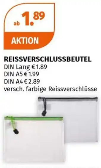 Müller REISSVERSCHLUSSBEUTEL Angebot