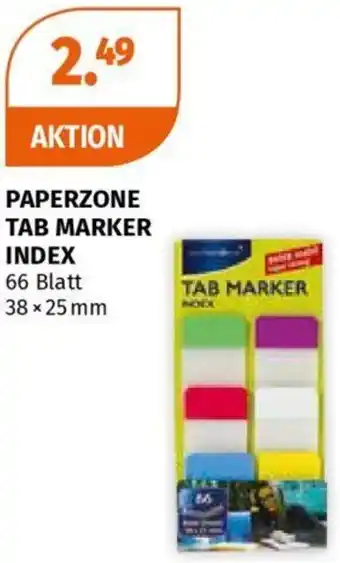 Müller PAPERZONE TAB MARKER INDEX Angebot