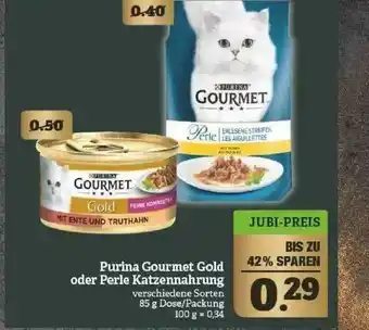 Marktkauf Purina Gourmet Gold Oder Perle Katzennahrung Angebot