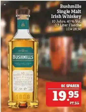 Marktkauf Bushmills Single Malt Irish Whiskey Angebot