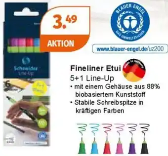 Müller Schneider Fineliner Etui Angebot