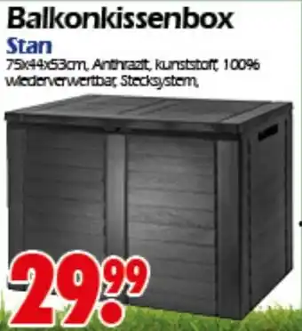 Wreesmann Balkonkissenbox Stan Angebot