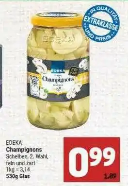 Marktkauf Edeka Champignons Angebot