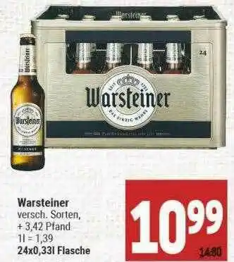 Marktkauf Warsteiner Angebot