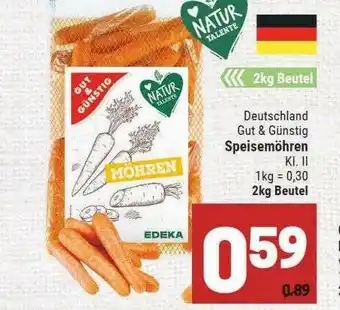 Marktkauf Deutschland Gut & Günstig Speisemöhren Angebot