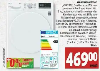 Marktkauf Wäschetrockner Angebot