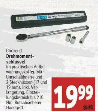 Marktkauf Cartrend Drehmoment-schlüssel Angebot