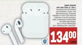 Marktkauf Appel Airpods Mit Lade-case (2. Gen.) Angebot