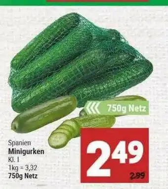 Marktkauf Spanien Minigurken Angebot