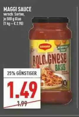 Marktkauf Maggi Sauce Angebot