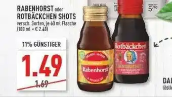 Marktkauf Rabenhorst Oder Rotbäckchen Shots Angebot