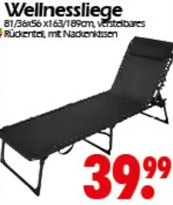 Wreesmann Wellnessliege Angebot