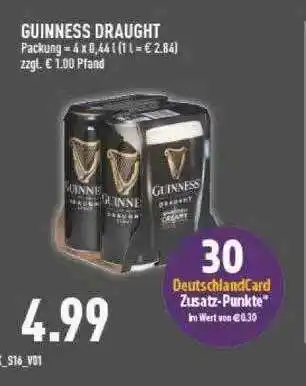 Marktkauf Guinness Draught Angebot