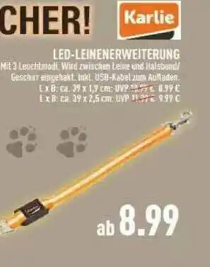 Marktkauf Led-leinenerweiterung Karlie Angebot