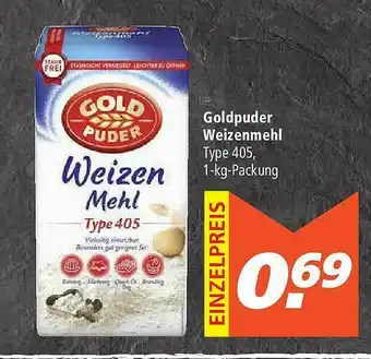 Marktkauf Goldpuder Weizenmehl Angebot