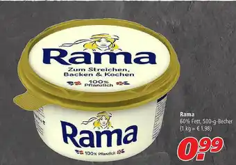 Marktkauf Rama 60% Fett Angebot