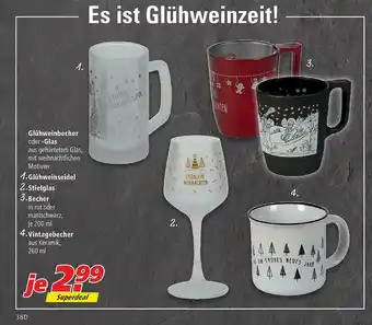 Marktkauf Glühweinbecher Oder -glas Angebot