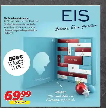 Marktkauf Eis. De Adventskalender Angebot