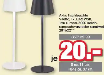 Möbel Martin Akku Tischleuchte Angebot