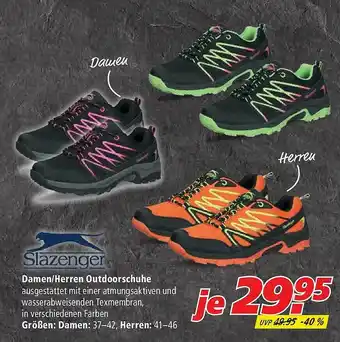 Marktkauf Slazenger Damen Herren Outdoorschuhe Angebot