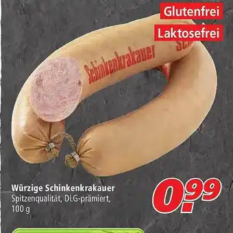 Marktkauf Würzige Schinkenkrakauer Angebot