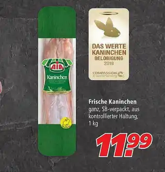 Marktkauf Frische Kaninchen Angebot