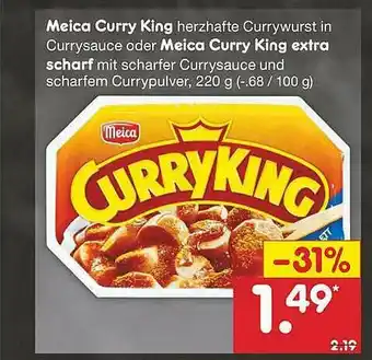 Netto Marken-Discount Meica Curry King Oder Extra Scharf Angebot