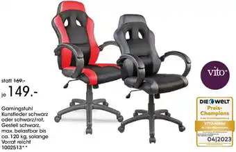 Möbel Martin Vito Gamingstuhl Angebot