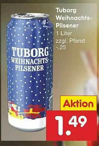 Netto Marken-Discount Tuborg Weihnachtspilsener Angebot