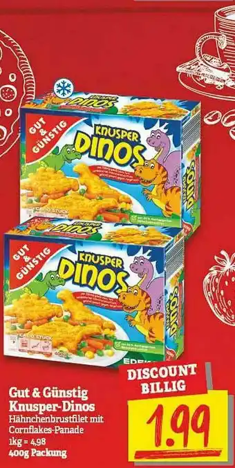 NP Discount Gut & Günstig Knusper-dinos Angebot