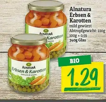 NP Discount Alnatura Erbsen & Karotten Angebot