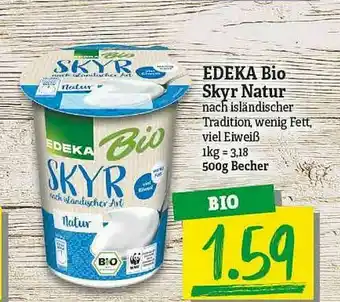 NP Discount Edeka Bio Skyr Natur Angebot