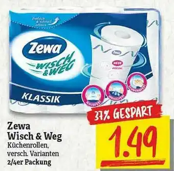 NP Discount Zewa Wisch & Weg Angebot