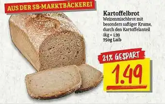 NP Discount Kartoffelbrot Angebot