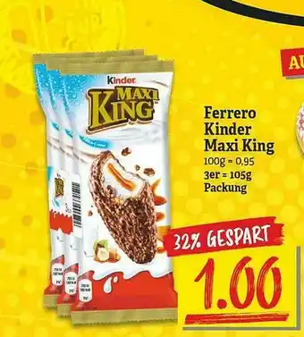 NP Discount Ferrero Kinder Maxi King Angebot