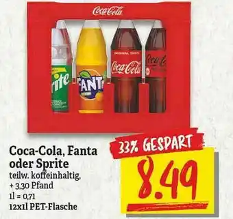 NP Discount Coca-cola, Fanta Oder Sprite Angebot